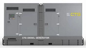 Дизельный генератор CTG 825SD в кожухе с АВР ДизельЭнергоРесурс